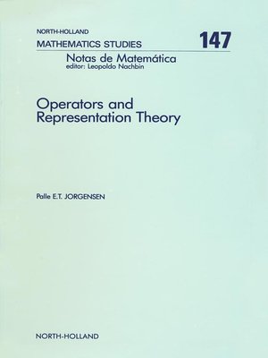 cover image of Operators and Representation Theory